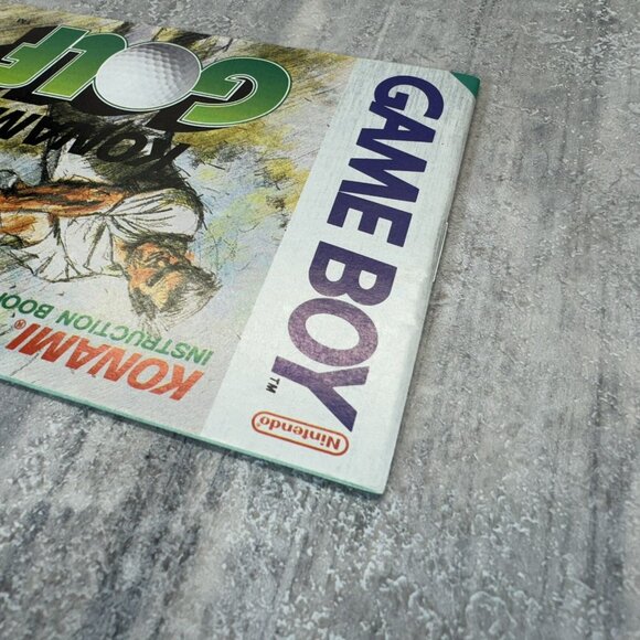 Konami Golf Instruction Booklet - Nintendo Gameboy - Picture 4 of 9